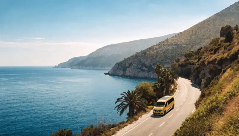 Private van transfer Athens Airport to Riviera