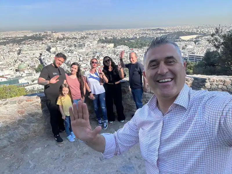 Athens luxury van tours happy travelers