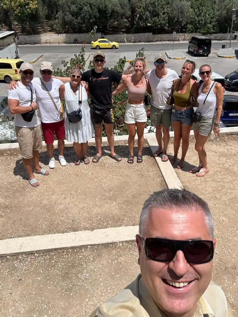 Athens private chauffeur tour moments