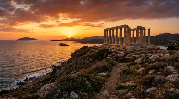 Sounio Sunset